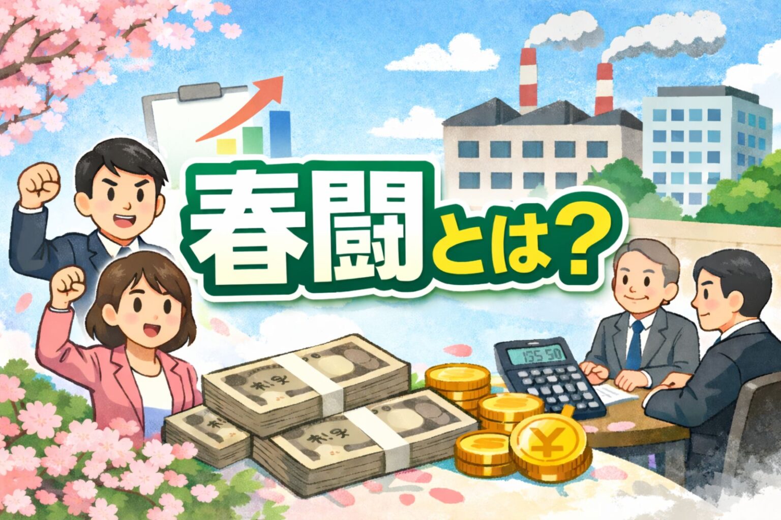 春闘とは？意味・目的・歴史をわかりやすく解説 | アナライズ