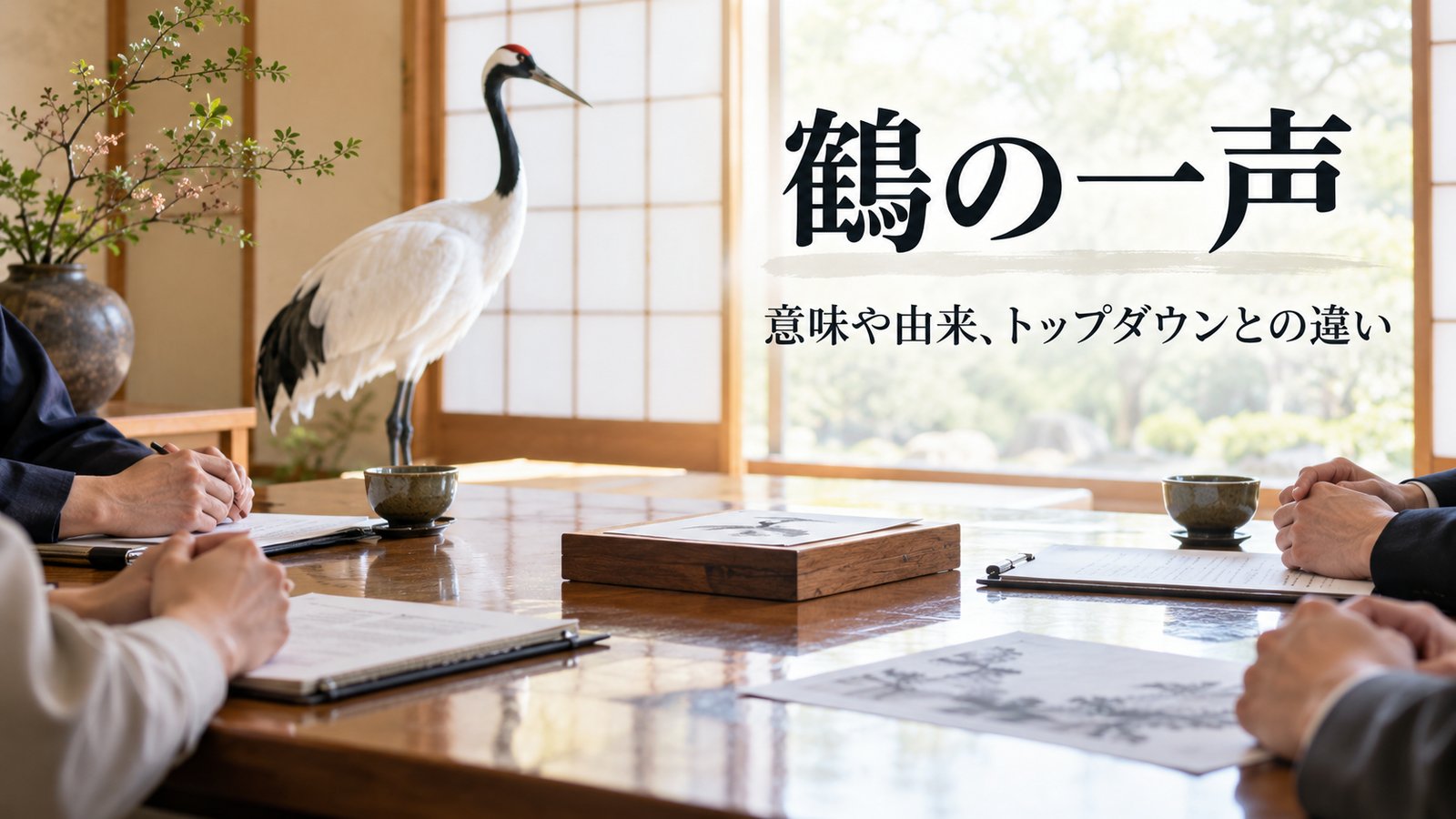 鶴の一声