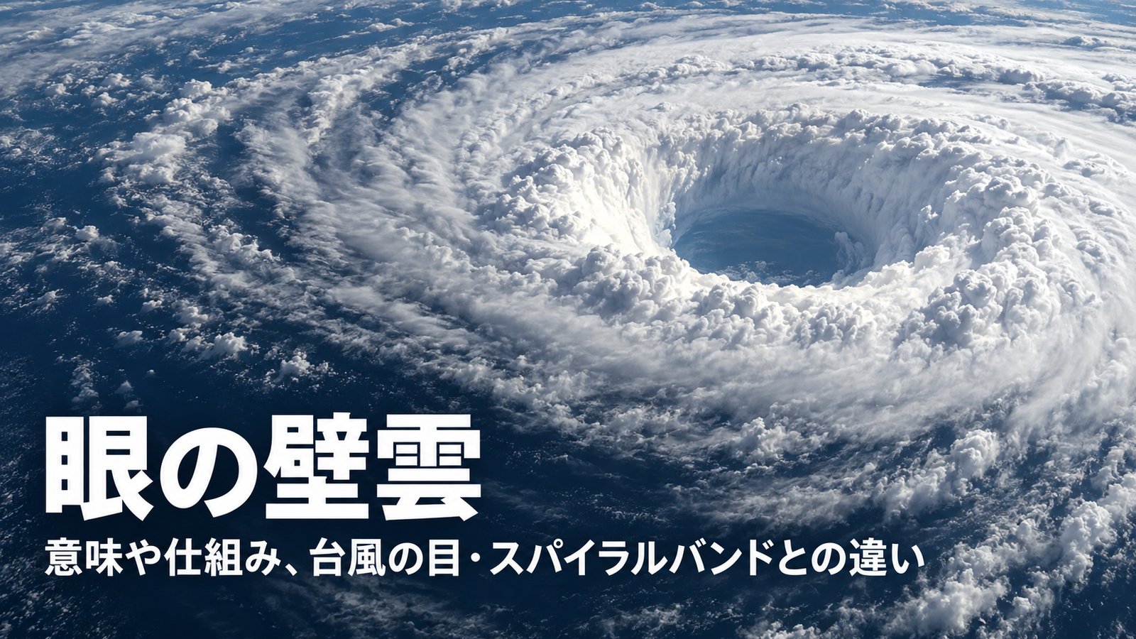 眼の壁雲